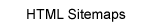 HTML Sitemaps