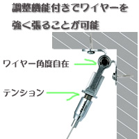 浅野金属工業 ワイヤーディスプレイ アジャストタイプ WD-A3