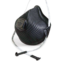 Moldex M2700N95 NIOSH-N95 使い捨てN95ブラック防護マスク 排気弁あり